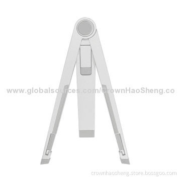 Universal zinc alloy foldable table mount holder for tablets